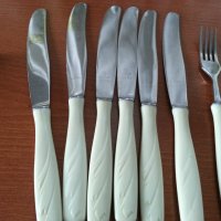 Стари руски прибори за хранене вилици и ножове , снимка 2 - Антикварни и старинни предмети - 42170621