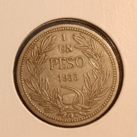 Чили 1 песо 1933 Южна Америка Монета от Чили, снимка 3 - Нумизматика и бонистика - 42012918