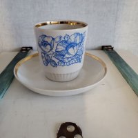Двоен сет за чай Дулево СССР , снимка 1 - Колекции - 41240698