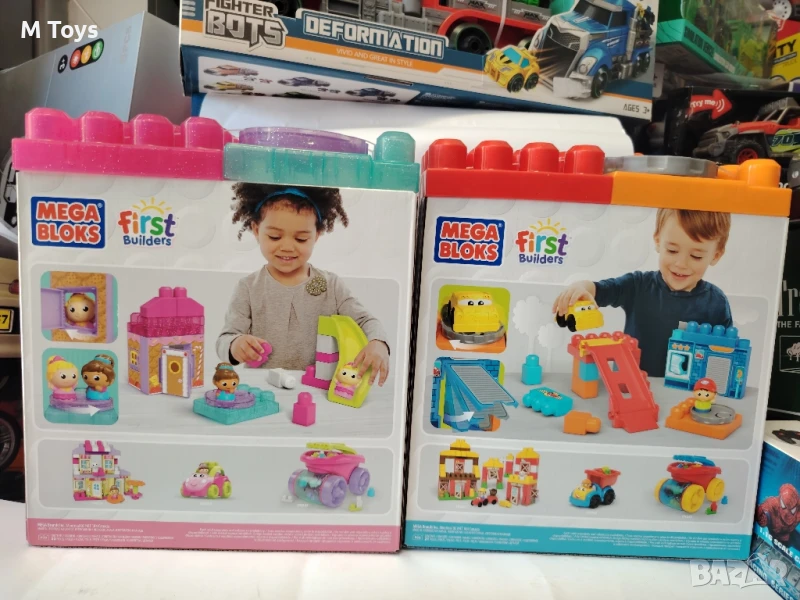 MEGA BLOKS First Builders – Първи строителен комплект, снимка 1