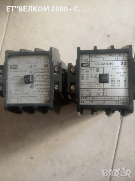 контактори аег 63амп, снимка 1