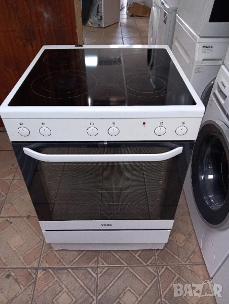 Свободно стояща печка с керамичен плот Voss с две години гаранция!, снимка 1