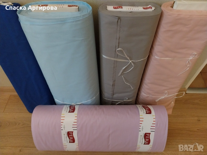 Ушиване на спално бельо с мои материали, снимка 1