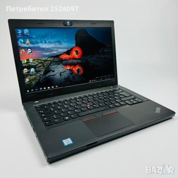 Lenovo ThinkPad L470/FHD IPS/i5-7200U/12GB DDR4/500GB SSD SAMSUNG, снимка 1