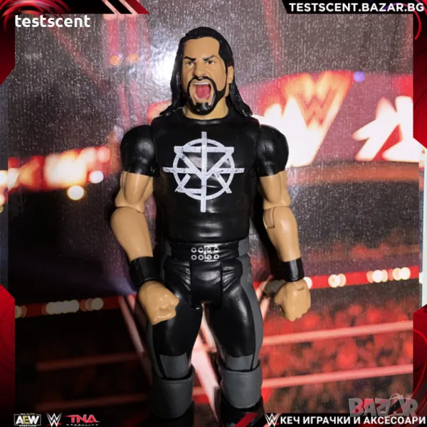 Екшън фигура WWE Seth Rollins Сет Ролинс The Visionary Mattel Basic играчка , снимка 1