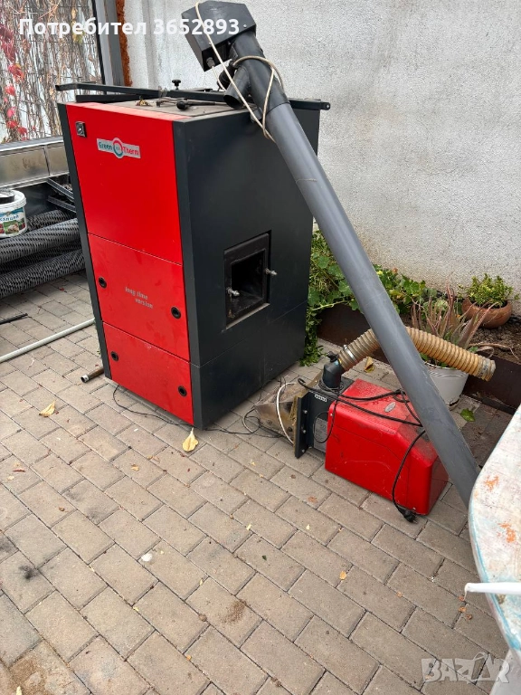 Пелетен котел GreenEcoTherm PELLETHERM V.4 Long Time 18 kW, снимка 1