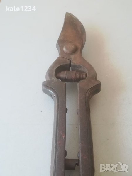 Лозарска ножица. GANZSTAHI. Germany. Кована. Рогови чирени. , снимка 1