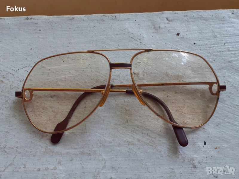 Cartier - Позлатени диоптрични очила Картие, снимка 1