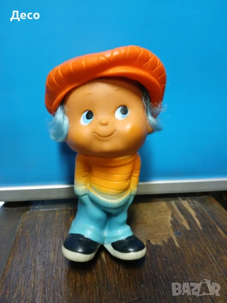 Чочко-Пепито стара гумена играчка., снимка 1