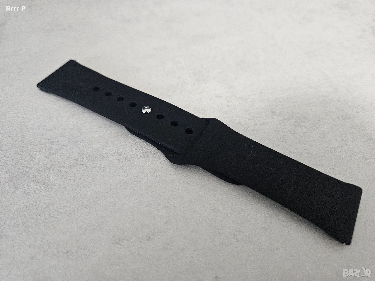 НОВА Силиконова кайшка тип Apple за смарт часовници 22mm S/M, снимка 1