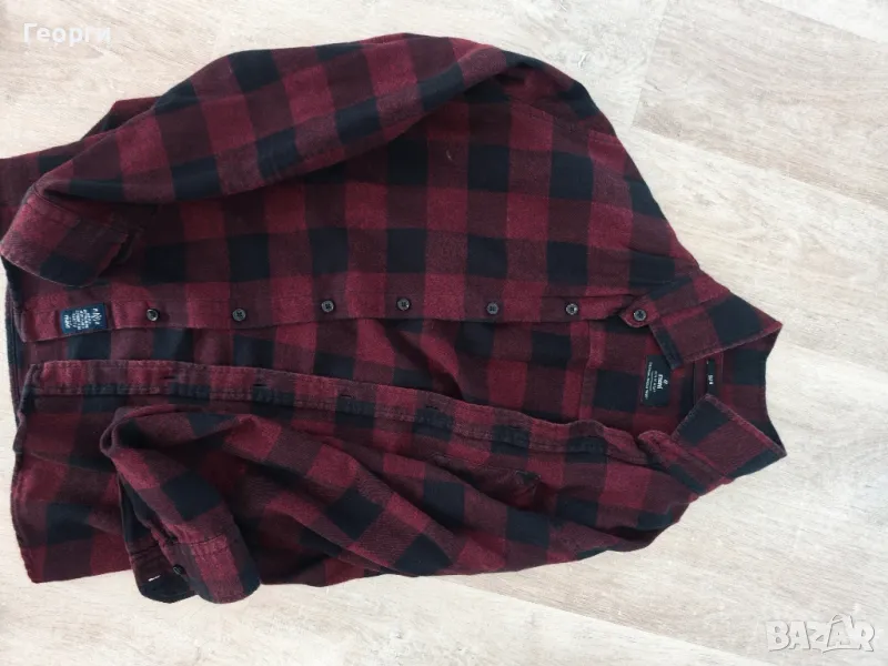 Черночервена риза, снимка 1