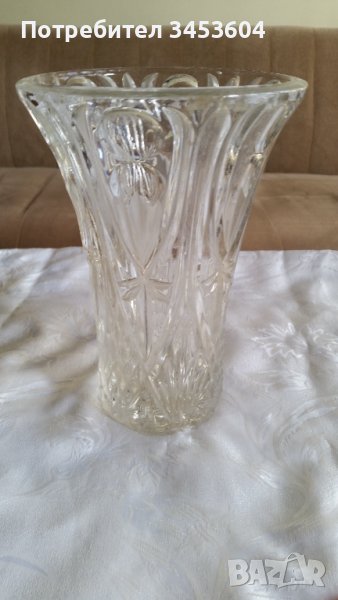 Ретро кристална ваза, снимка 1