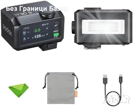 Нова Профи Светкавица Godox iT30Pro-S TTL HSS Touch 2.8" за Sony снимки, снимка 1