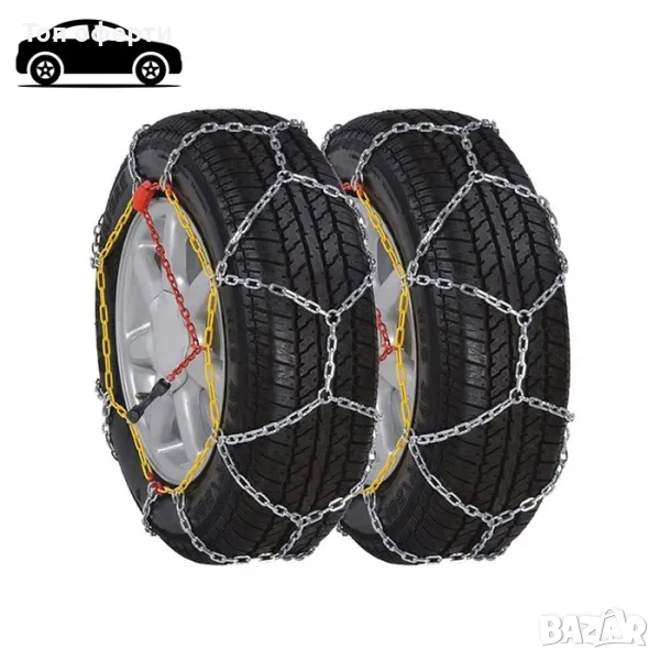 Автомобилни вериги за сняг - Меча стъпка (KN120) 15'' - 19'' 2бр.к-т., снимка 1