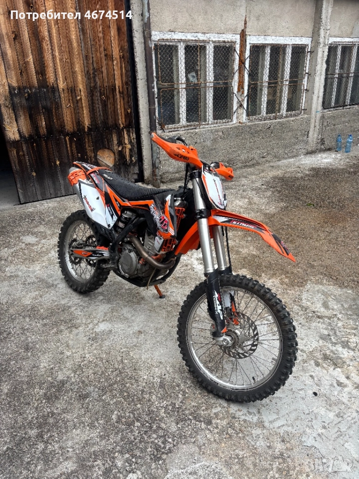 Кросов мотор KTM350 SX-F 2013г, снимка 1