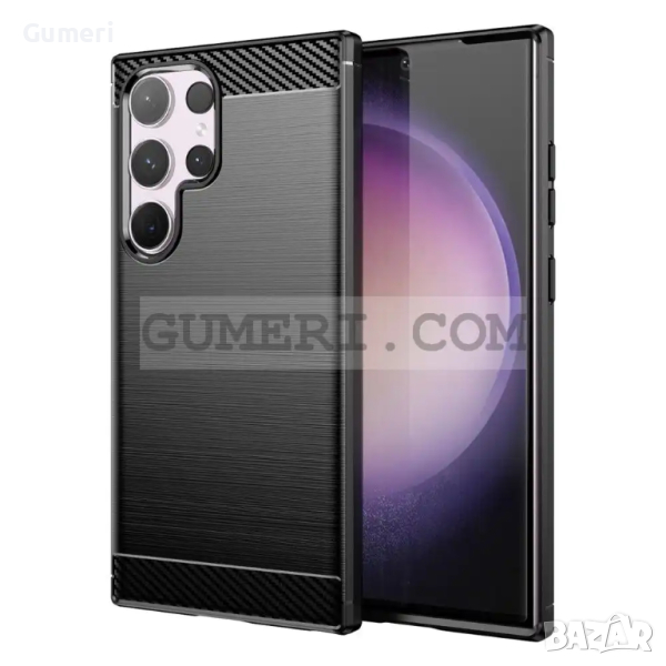 Гръб "Карбон Шарк" за Samsung Galaxy S24 Ultra, снимка 1