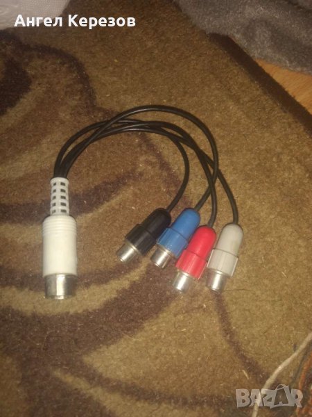 кабел интересен от компютър към тв или двд, снимка 1