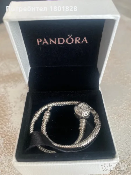 Сребърна Гривна Пандора, снимка 1