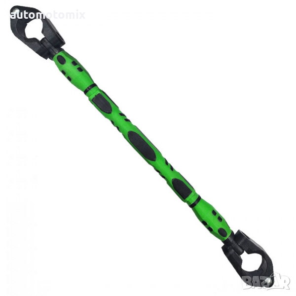 СТОЙКА ЗА КОРМИЛО-МЕТАЛНА ЗЕЛЕН 2073, снимка 1