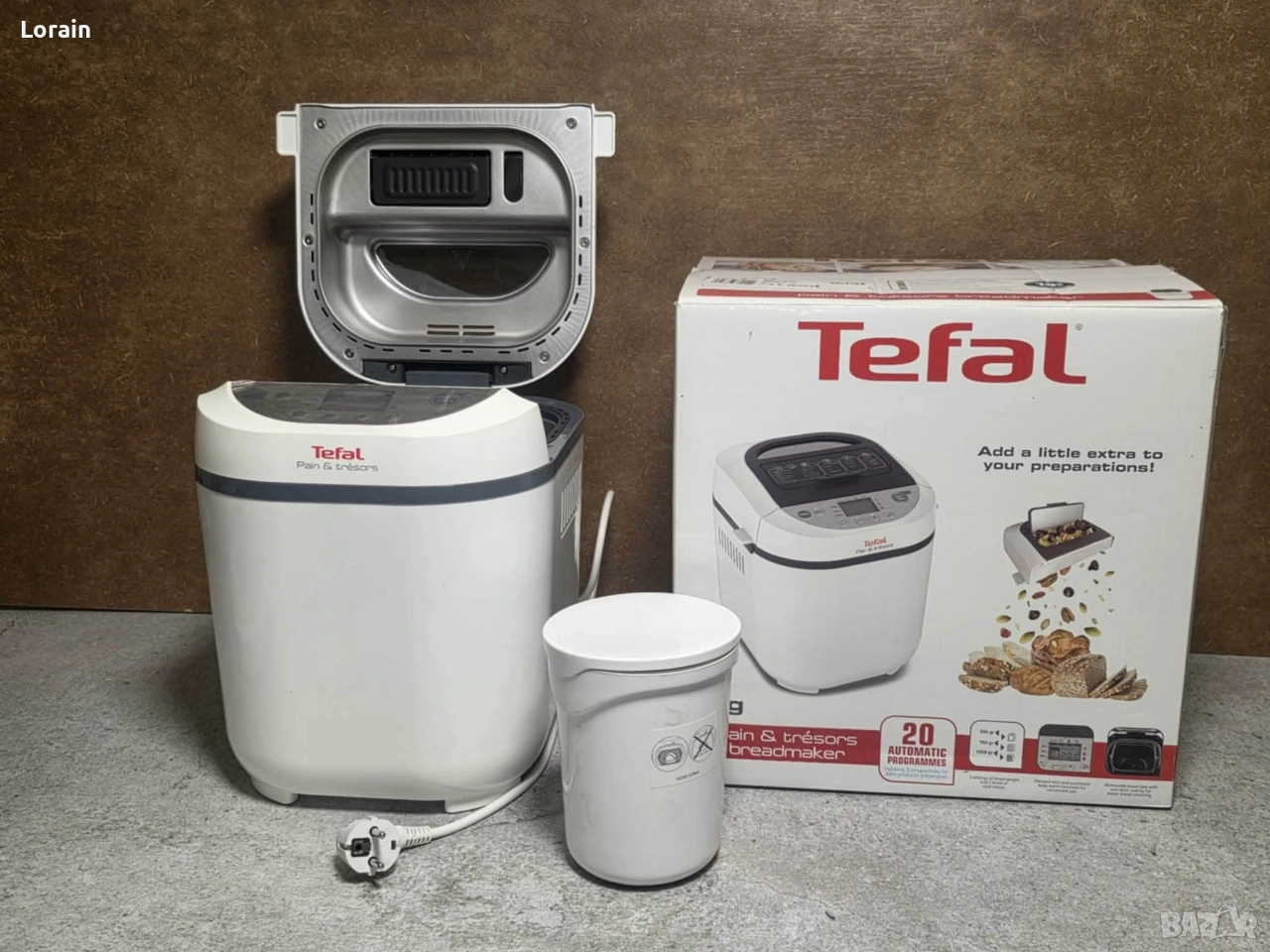 ХЛЕБОПЕКАРНА TEFAL PF250135 , снимка 1