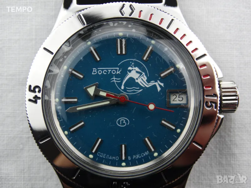 ВОСТОК АМФИБИЯ АВТОМАТИЧЕН -“SCUBA DUDE” ref: 120059 , снимка 1