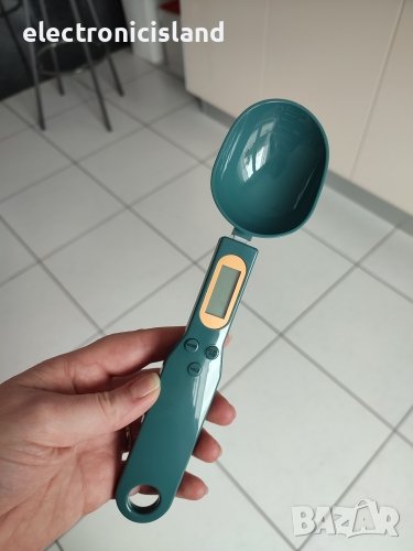 Лъжица за измерване на тегло LCD Цифрова кухненска везна 0.1 до 500 грама  Измерване на храна, снимка 1