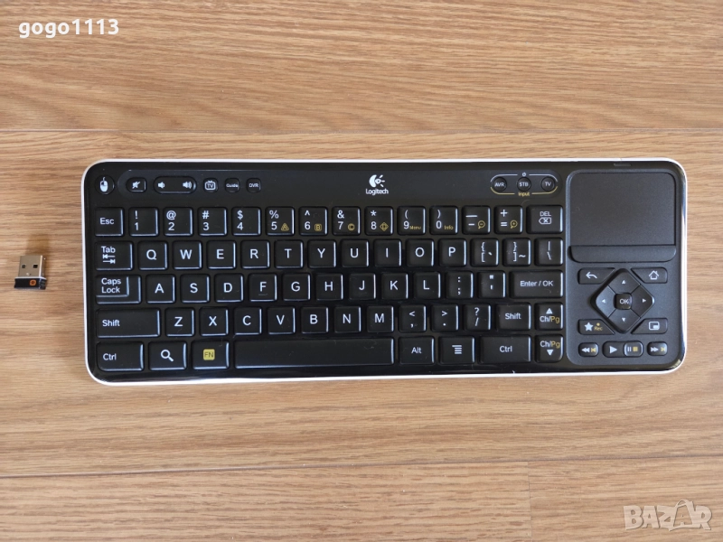 Перфектна безжична клавиатура Logitech K700, снимка 1