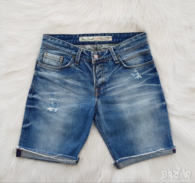 Мъжки къси дънки Rocco Cavalli размер 32, снимка 1