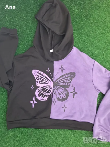 Детско худи от два цвята , снимка 1