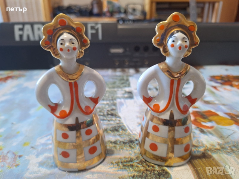 Ретро порцеланови руски Матрьошки, снимка 1