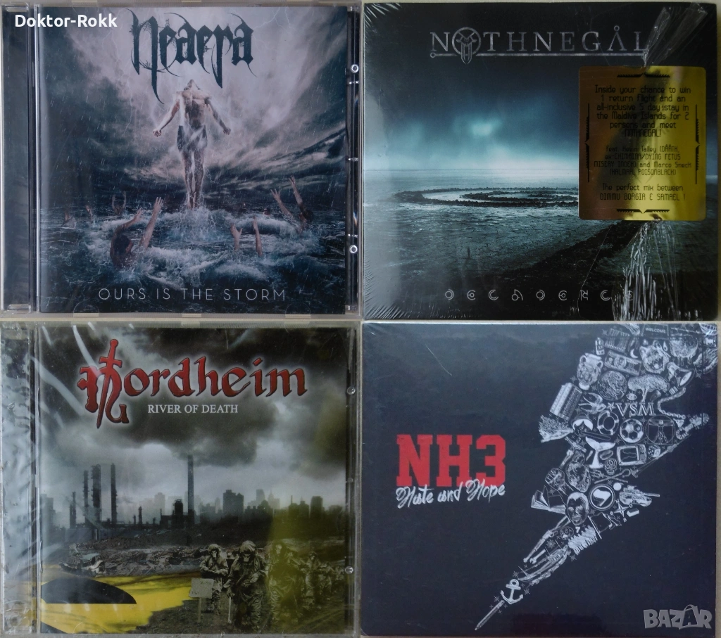 Neaera + Nothnegal + Nordheim + NH3 – оригинални дискове, снимка 1