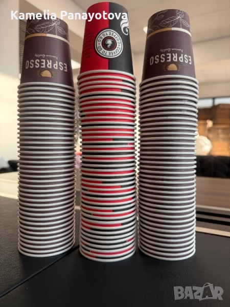 Картонени чаши за вендинг машини, снимка 1