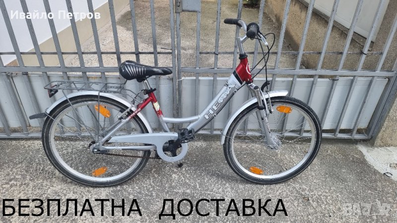 алуминиев велосипед 24 цола HERA-шест месеца гаранция, снимка 1