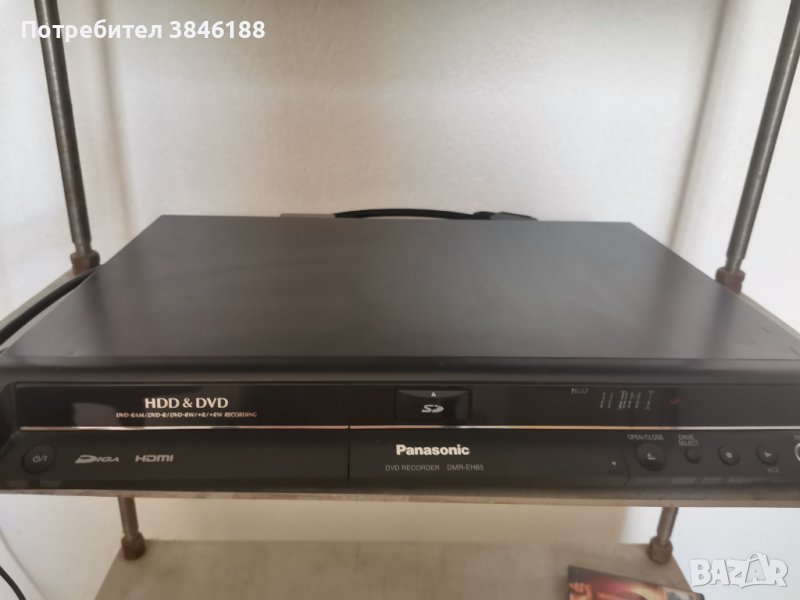 PANASONIC DMR-EH65 HDD/DVD/HDMI RECORDER, снимка 1