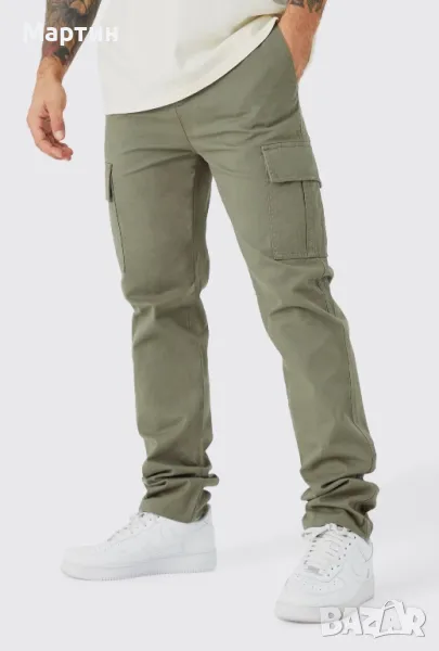 Мъжки cargo панталон boohooMAN - размер 34 , снимка 1