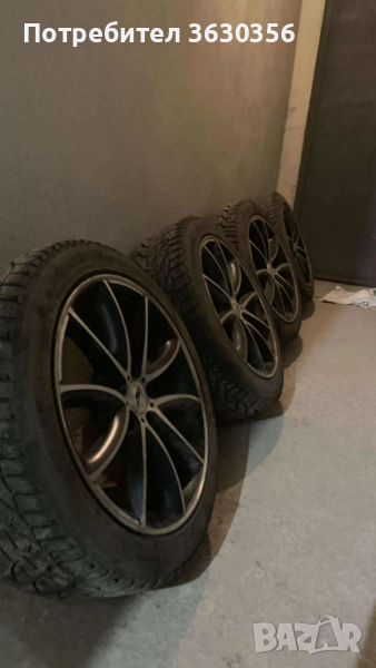 Зимни гуми 225 45 17 с джанти AEZ, снимка 1