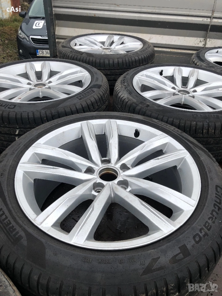 Продавам джанти 5/112 с гуми 235/45/18, снимка 1