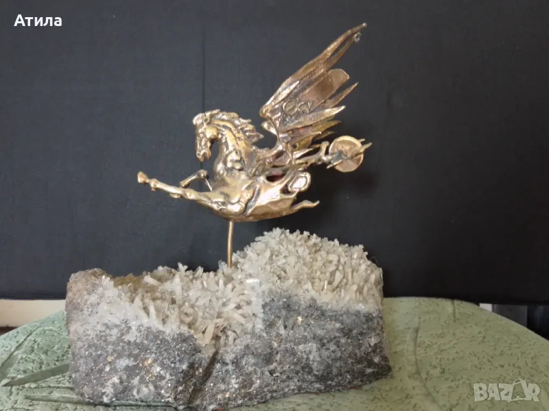 скулптура малка пластика 20/19 см, снимка 1