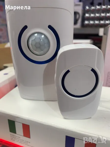 Безжичен Звънец / Аларма с Датчик / LED Осветление, снимка 1