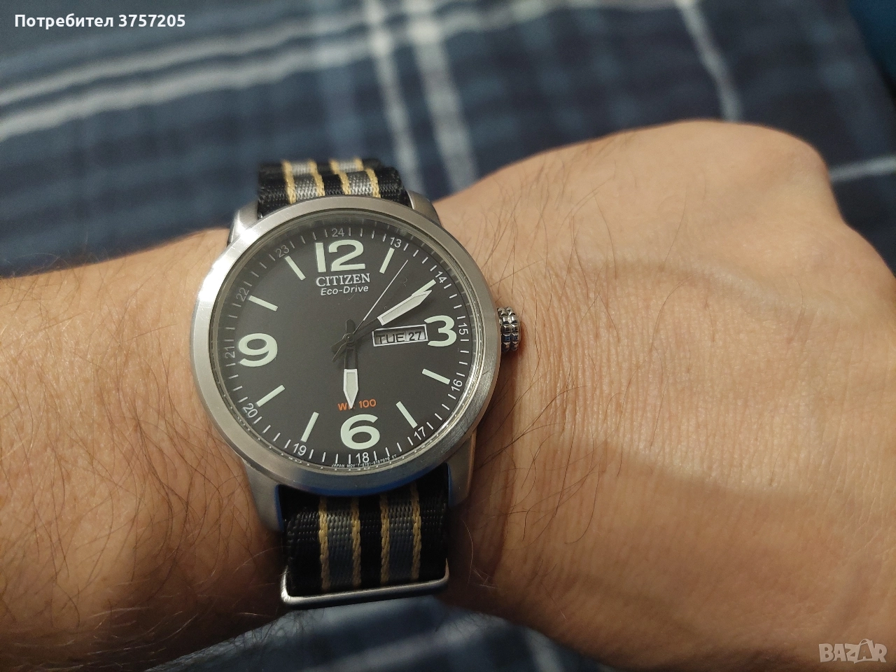 БАРТЕР   Citizen Eco-Drive , снимка 1