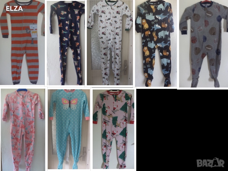 Памучни и поларени пижамки за 5 години, снимка 1