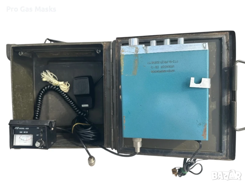 Военна Радиостанция Radio Monacor CB12 Безплатен Граждански Канал 27 MhZ по целият свят Германия 197, снимка 1