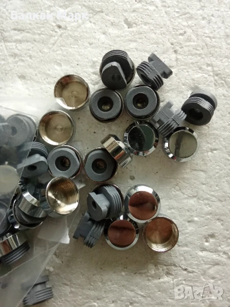 Държачи за огледало – хромиран месинг, снимка 1