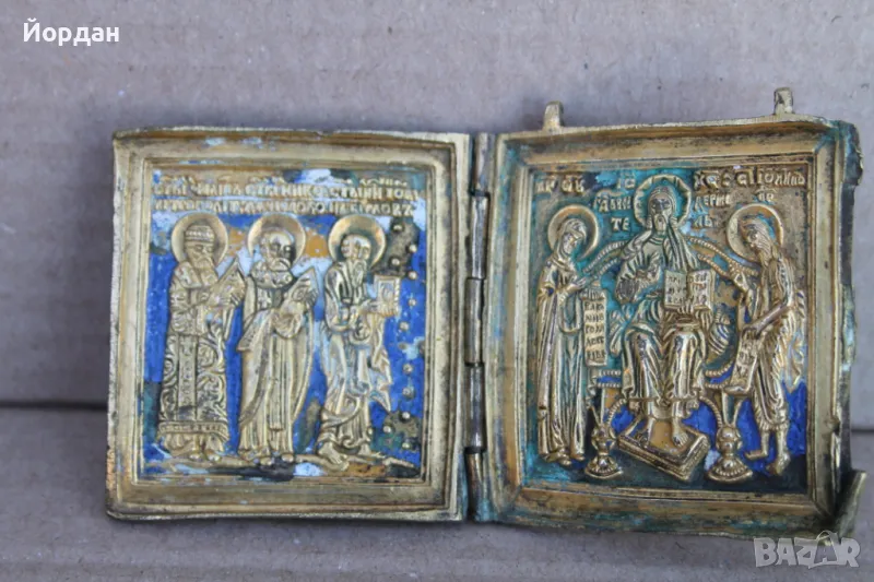 Руска нагръдна икона, снимка 1