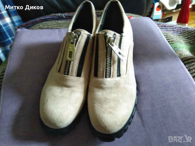 Мери маркови женски обувки естествена кожа  №39 реален стелка 25см ток 4.5см, снимка 1