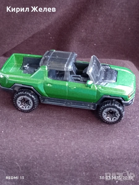 Метална количка ДЖИП GMC HAMMER рядък за КОЛЕКЦИОНЕРИ 11688, снимка 1