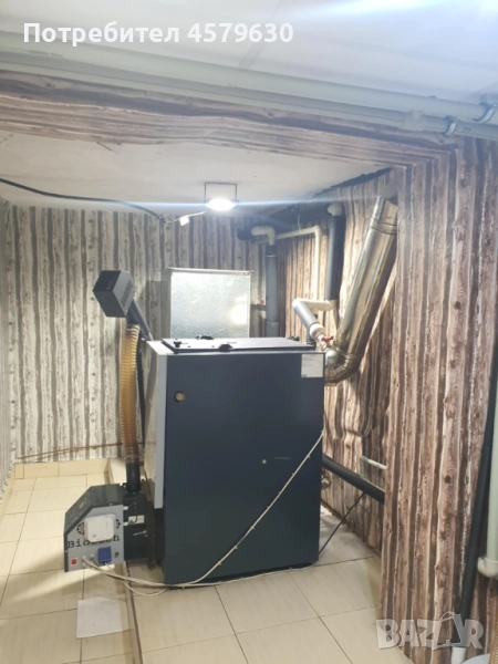 Bosh котел на пелети, използван 3 години, снимка 1