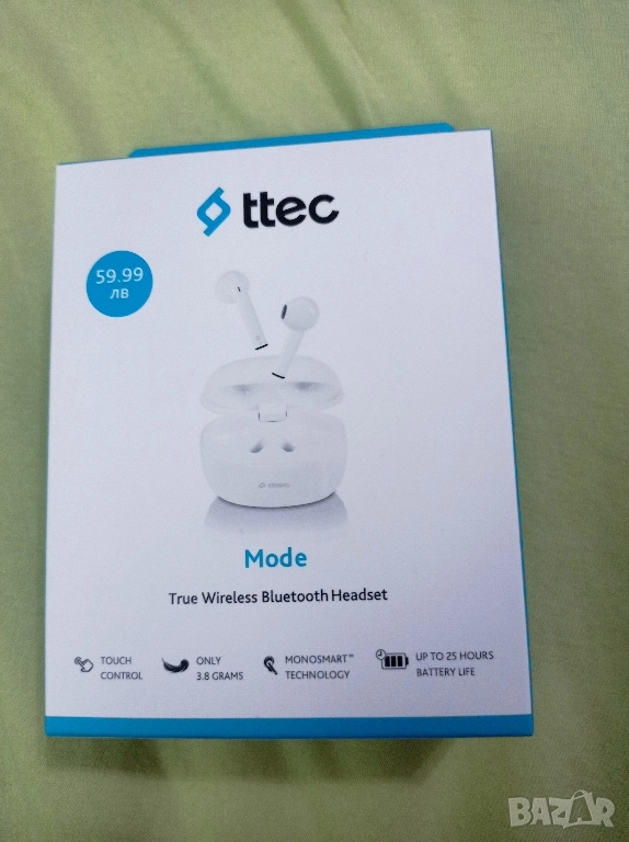 продавам безжични слушалки неразпечатани, снимка 1