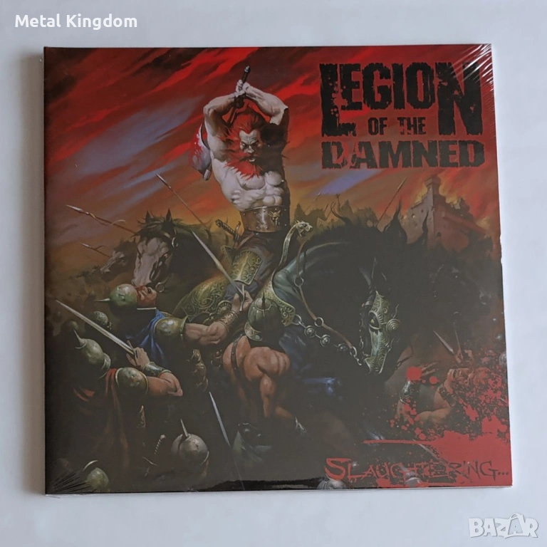 LEGION OF THE DAMNED - Slaughtering … LIVE (2xLP) NEW & SEALED Thrash Metal, снимка 1