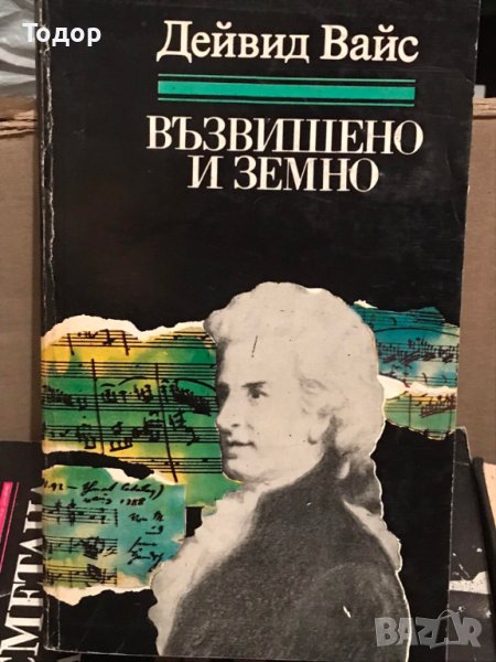 Възвишено и земно Роман за живота и епохата на Моцарт Дейвид Вайс, снимка 1